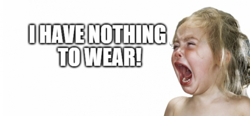 Funny Meme I Have Nothing to Wear
