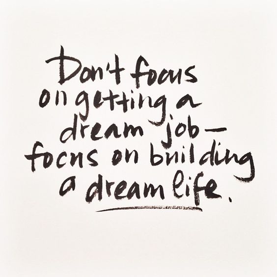 Dream Life Quote