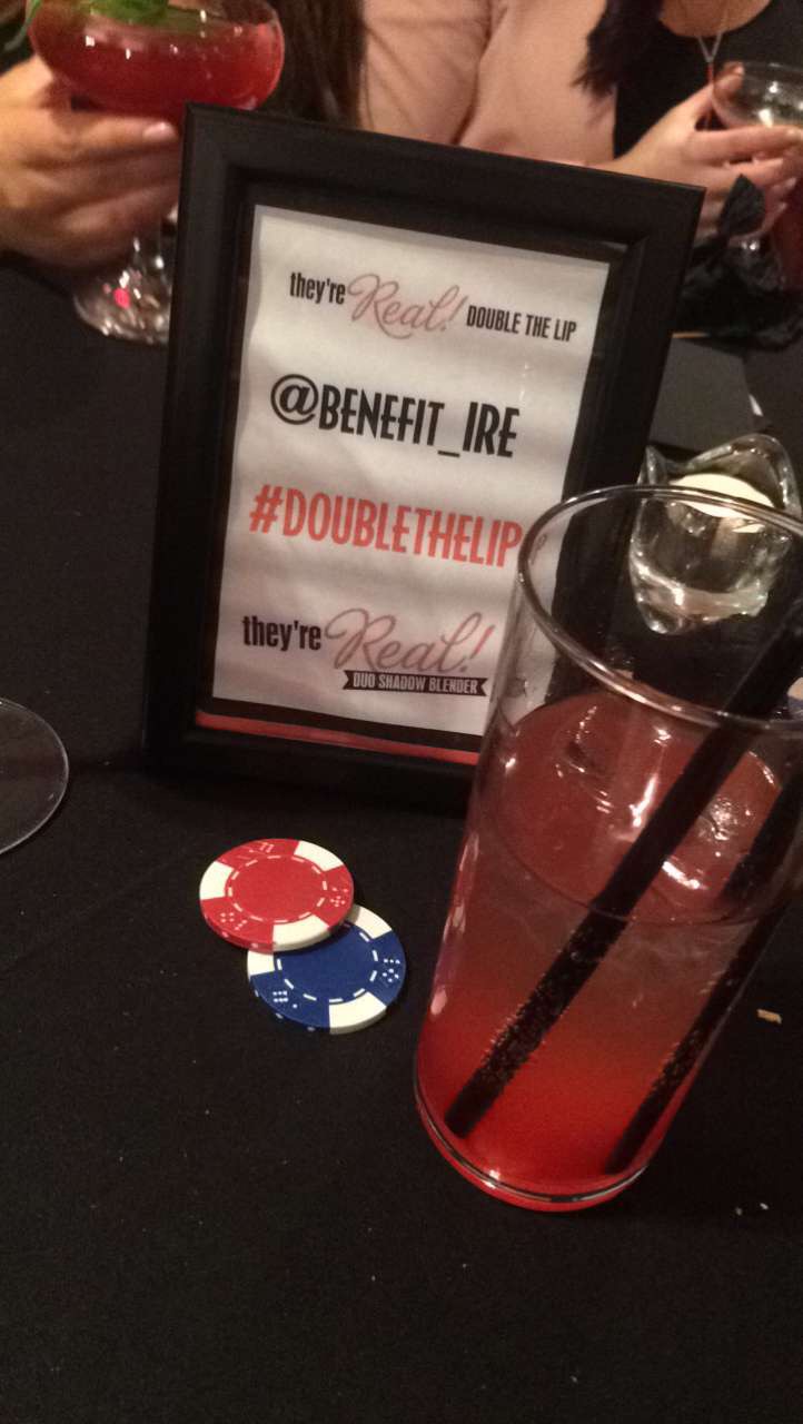 Benefit Cocktails and Hashtag