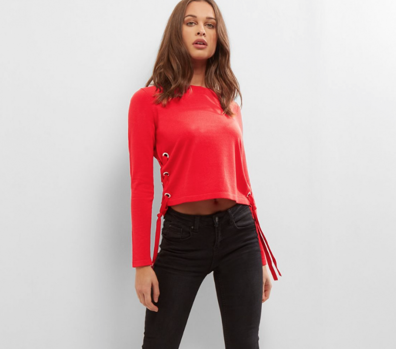 Red Colour Jumper