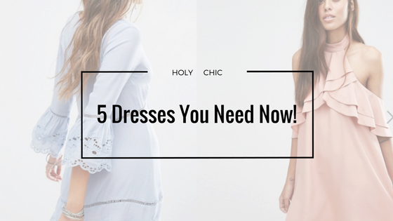 5 ASOS Dresses You Need in your Wardrobe Now!