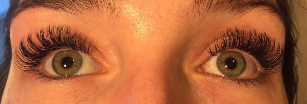After Eyelash Extensions