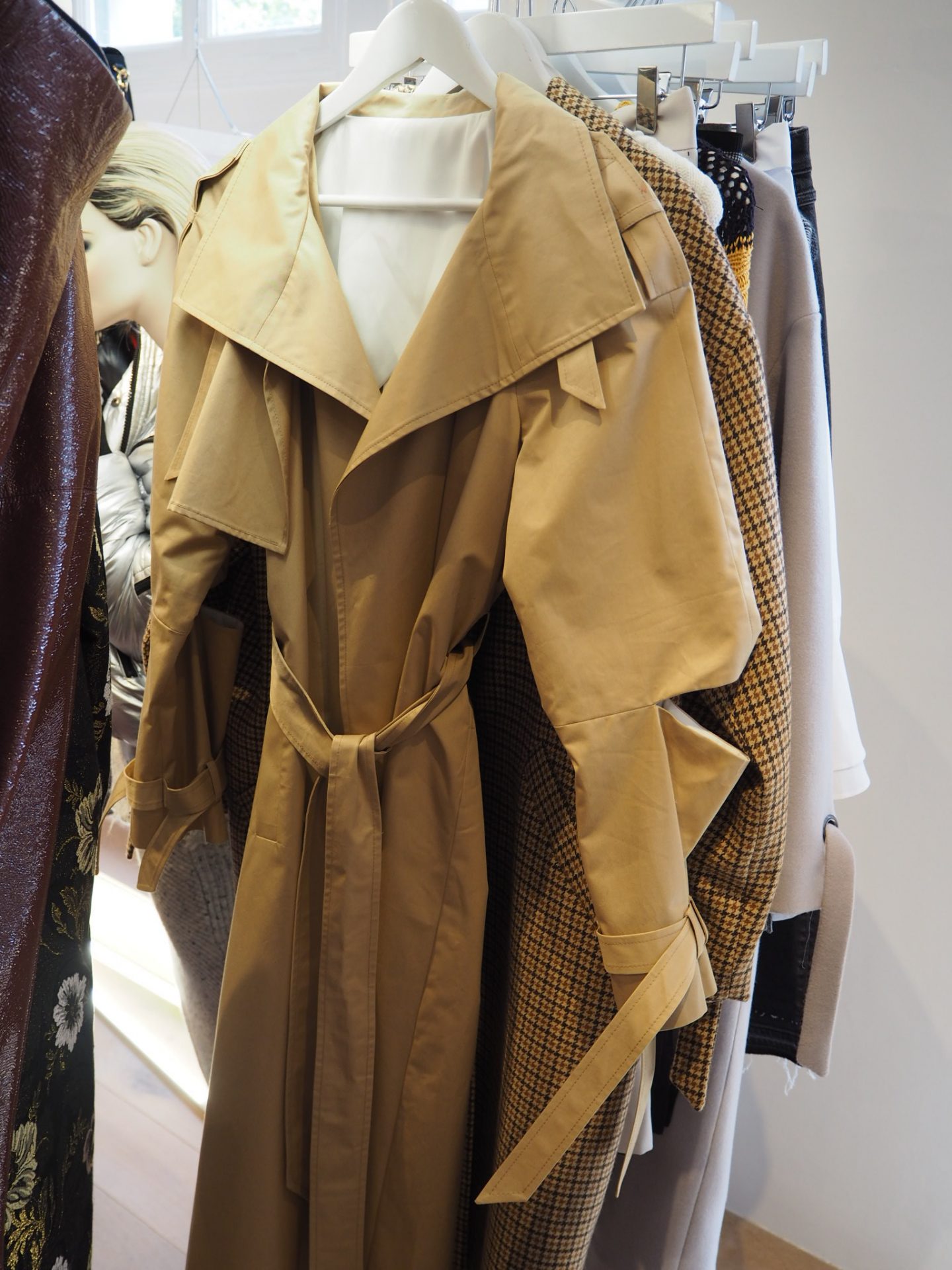Trench Coat River Island Press Day