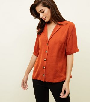 New Look Button Front Shirt