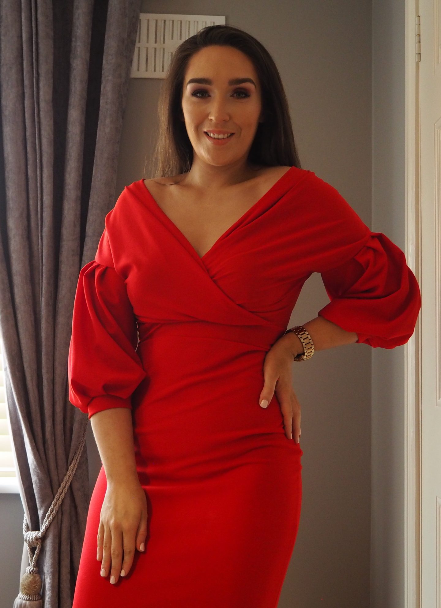 Red Dress Femme Luxe