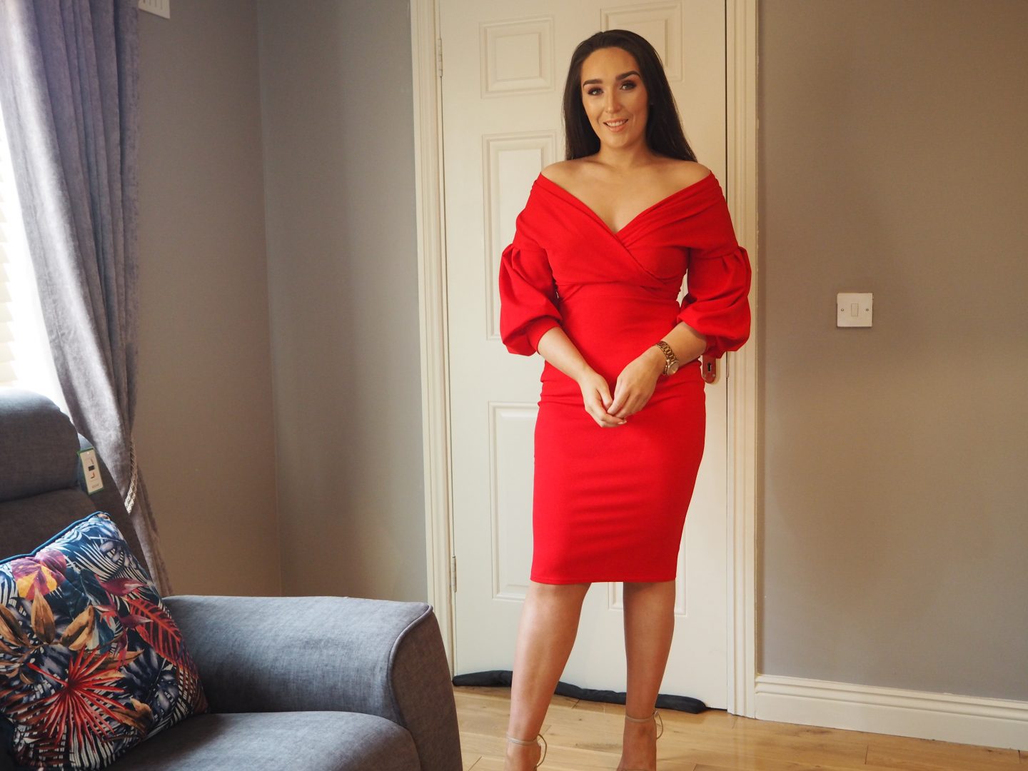 Femme Luxe Red Dress