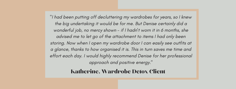 Wardrobe Detox Testimonial